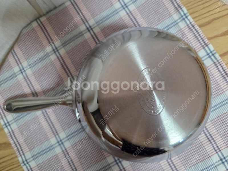 한일스텐레스 올파이브 통5중 스텐 궁중팬 20cm--0
