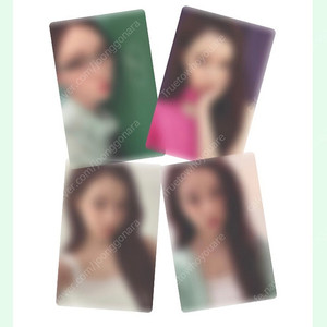 마몽드 X 윈터 5차 포카 포토카드 4장 에스파 18000원