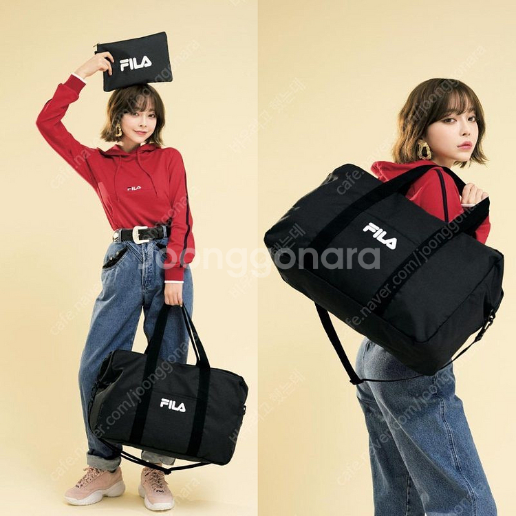 [새상품] FILA 휠라 빅사이즈 숄더백 보스턴백--0