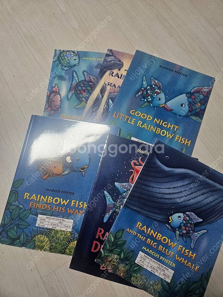 무지개물고기 rainbow fish 원서 6권--0