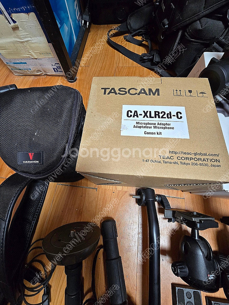 타스캠 CA-XLR2DC XLR 어댑터 24비트 녹화--2