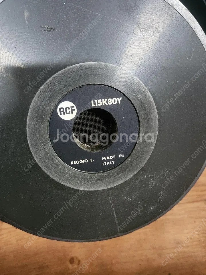 대형RCF 스피커 1조2통 1200w 130만원--1