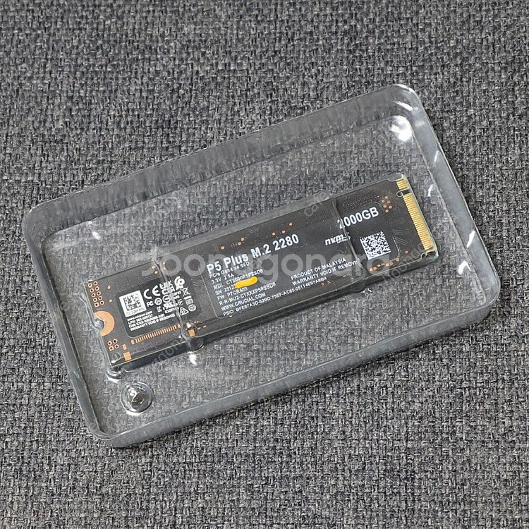 마이크론 크루셜 P5 PLUS NVME SSD 2TB--0