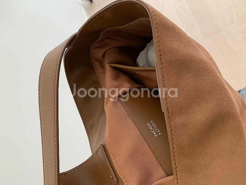 파사드패턴 셰퍼드백 브라운--3