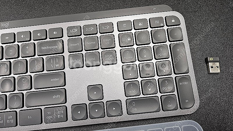 로지텍 logitech MX KEYS S (블랙 - 그...--3
