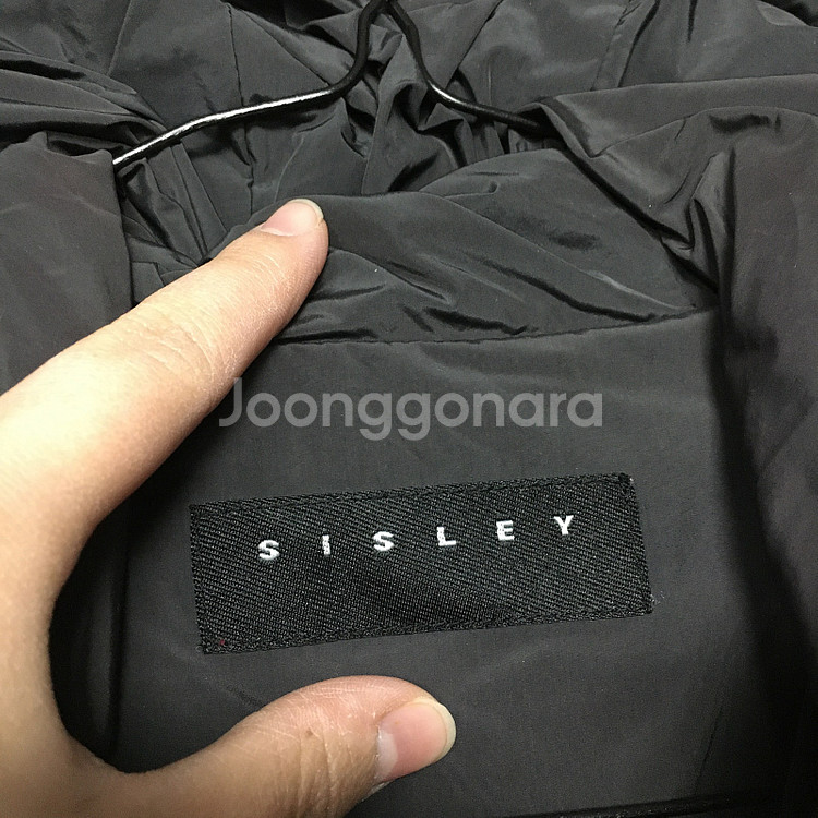 SISLEY 시슬리 후드 구스 롱패딩 90 / 랑방 마...--1