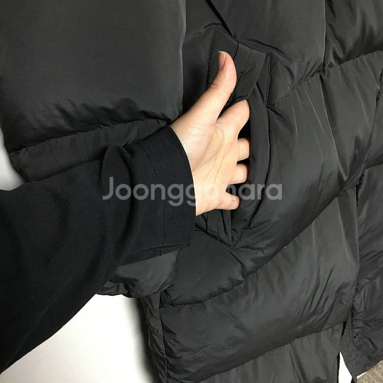 SISLEY 시슬리 후드 구스 롱패딩 90 / 랑방 마...--3