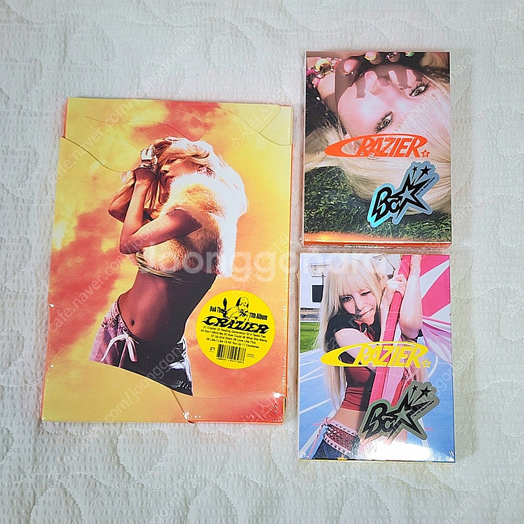 BoA 11집 Crazier 3종 미개봉 일괄 양도 보...--0