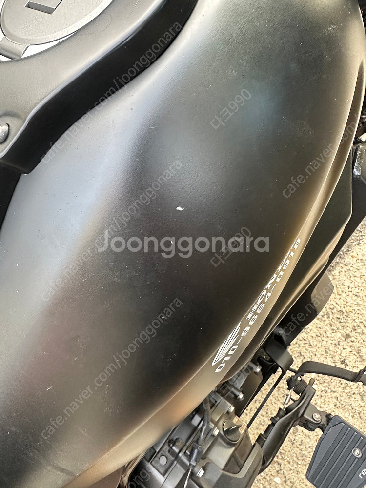 22년식 레블 500 팝니다 (머플러구변완 튜닝다수)--7