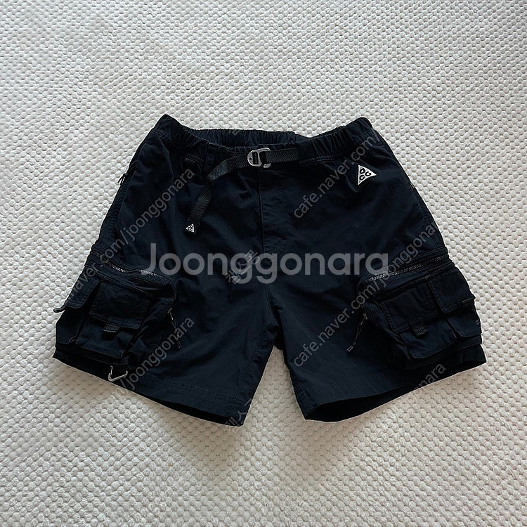 [L] 나이키 ACG 카고 쇼츠 반바지 블랙--0