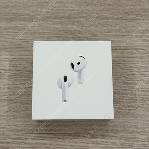 애플 에어팟4 AirPods 4 노캔 미개봉 케어플러스적용
