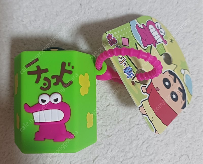 (새상품) 짱구 초코비 스퀴시 말랑 키링