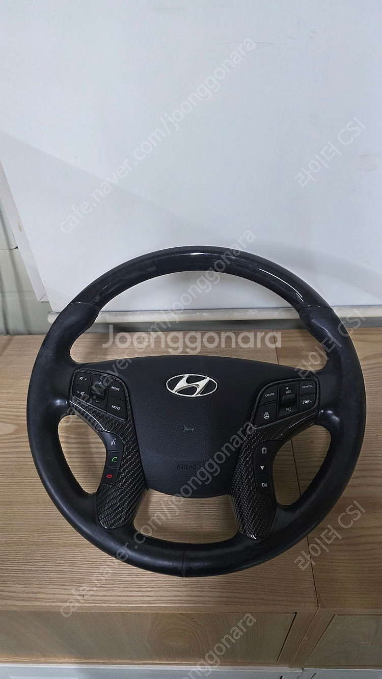 그랜저 HG 리얼카본 핸들리모컨 열선핸들 +에어백 팝니...--1