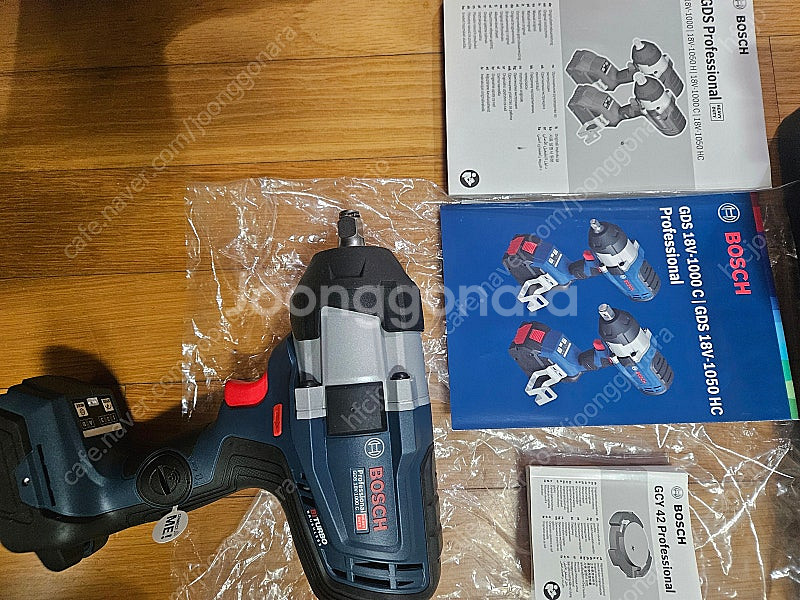 보쉬 임팩 렌치 Gds18V-1000c 베어툴 미사용 ...--2