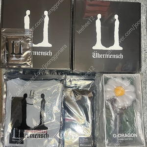 GD 지드래곤 지디 위버맨쉬 오피셜 굿즈 3종 미개봉 미사용 새상품