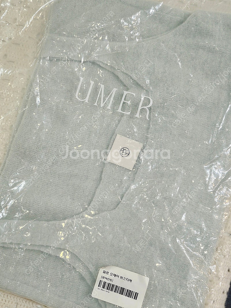 UMER 유메르 뮬르 모헤어 뷔스티에 (Pure min...--4