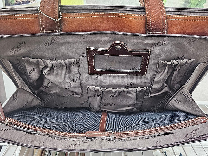 파슬 FOSSIL 소가죽 남성서류가방 노트북가방 브리프...--8