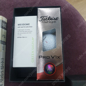 Titleist Pro V1x & 선스틱 선물 받은거 안써서 판매 무료배송