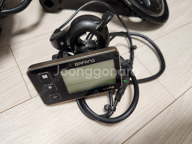 500w 미드모터+배터리+계기판 및 스로틀 등 전기자전...--2
