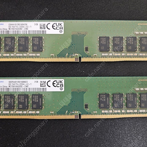 삼성램 DDR4 8GB 3200 2개