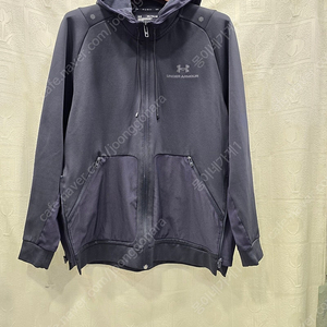 언더아머 러쉬 기모 후드 집업 블랙 2XL (110)