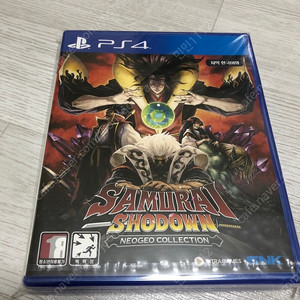 ps4 사무라이쇼다운 네오지오 컬렉션 미개봉 특전포함