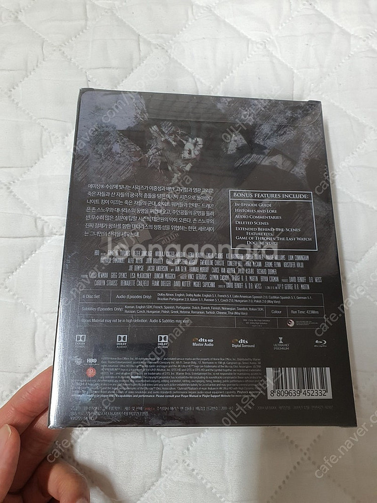 왕좌의 게임 시즌8 4K 블루레이 마그넷 한정판 밀봉 ...--1