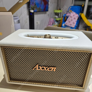 액센 클래식 레더 블루투스 스피커 40W BS1000