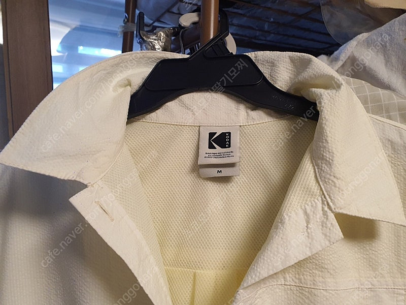 코닥 시어서커 원피스 - M / IVORY--2