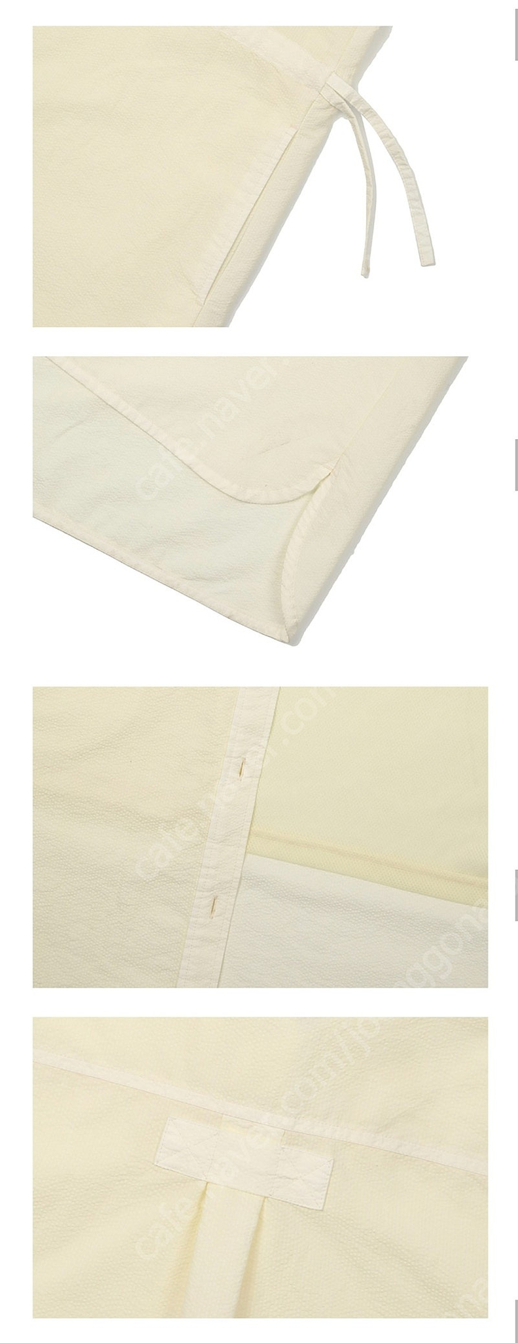 코닥 시어서커 원피스 - M / IVORY--9