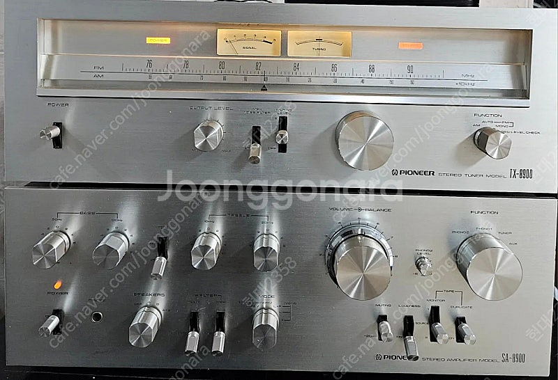 파이오니아SA-8900인티앰프 TX-8900튜너--0