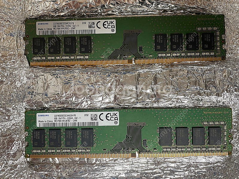 삼성 램 DDR4 3200 8GB 2개 일괄--0