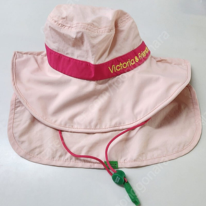 (택포)빅토리아앤프랜즈 플랩캡, 연핑크, XL (58cm), 워터파크 수영장 자외선차단
