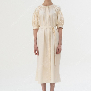 킨더살몬 original balloon dress cream 벌룬 원피스 크림 더바넷 아모멘토 시에 포유온 윤슬샵 리본빛