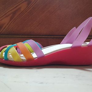 크록스 후라체 미니웨지 w7