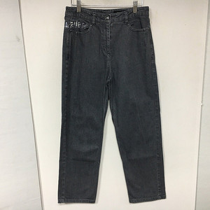 MINE 마인 21 레터링 데님 팬츠 64 / 랑방 마인 오브제 타임 럭키슈에뜨 산드로 마쥬 오르 시에 시스템