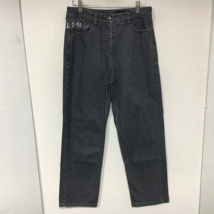 MINE 마인 21 레터링 데님 팬츠 64 / 랑방 마인 오브제 타임 럭키슈에뜨 산드로 마쥬 오르 시에 시스템