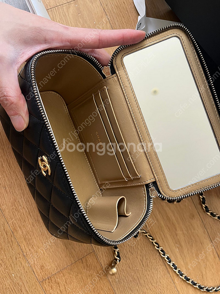 샤넬 베니티 골드볼--2