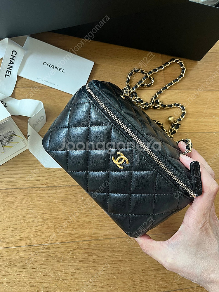 샤넬 베니티 골드볼--5