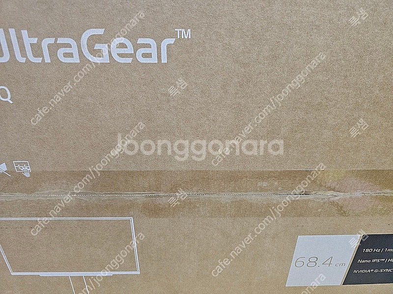 LG 울트라 기어 27GS85Q 미개봉 새상품 가격내림--2