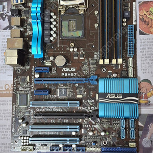 i3 2120 CPU ASUS P8H67 램 메모리 세트