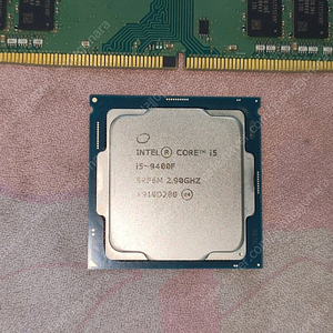 i5-9400F + 2666 8gb 2장(합 16gb)