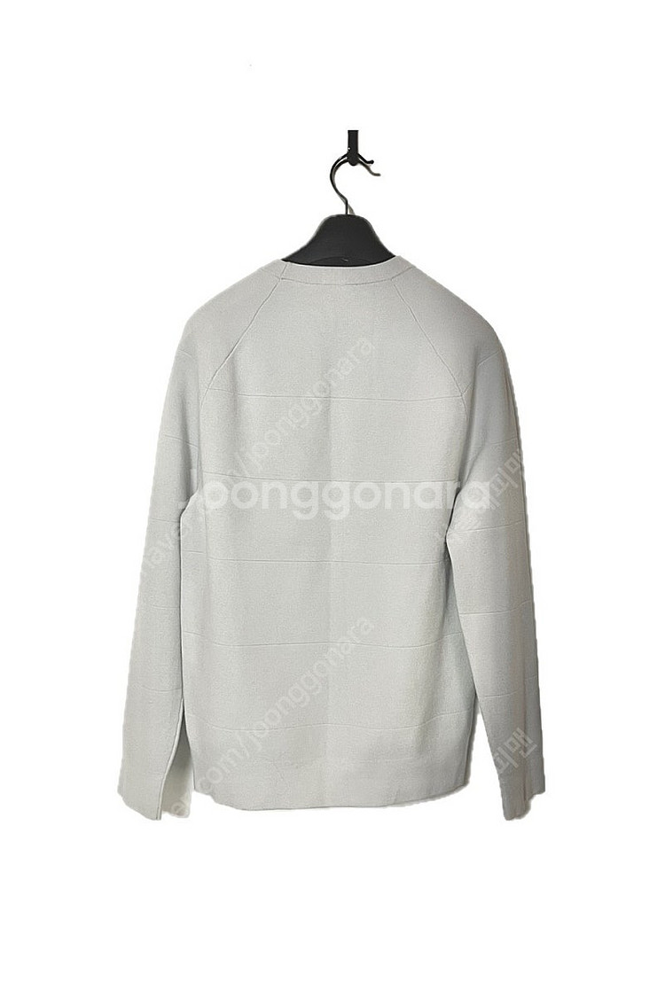 Theory 띠어리 라이트 그레이 자고 겨울 니트 스웨터 S 95사이즈--2