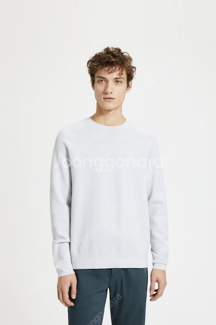 Theory 띠어리 라이트 그레이 자고 겨울 니트 스웨터 S 95사이즈--5