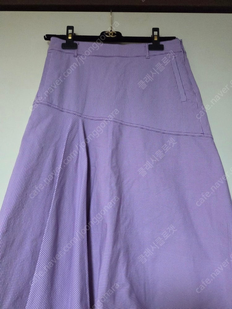 한섬 더스토어 THE STORE 19 드레이프 체크 스커트 (M) 이미지