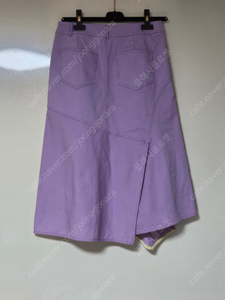 한섬 더스토어 THE STORE 19 드레이프 체크 스커트 (M) 이미지