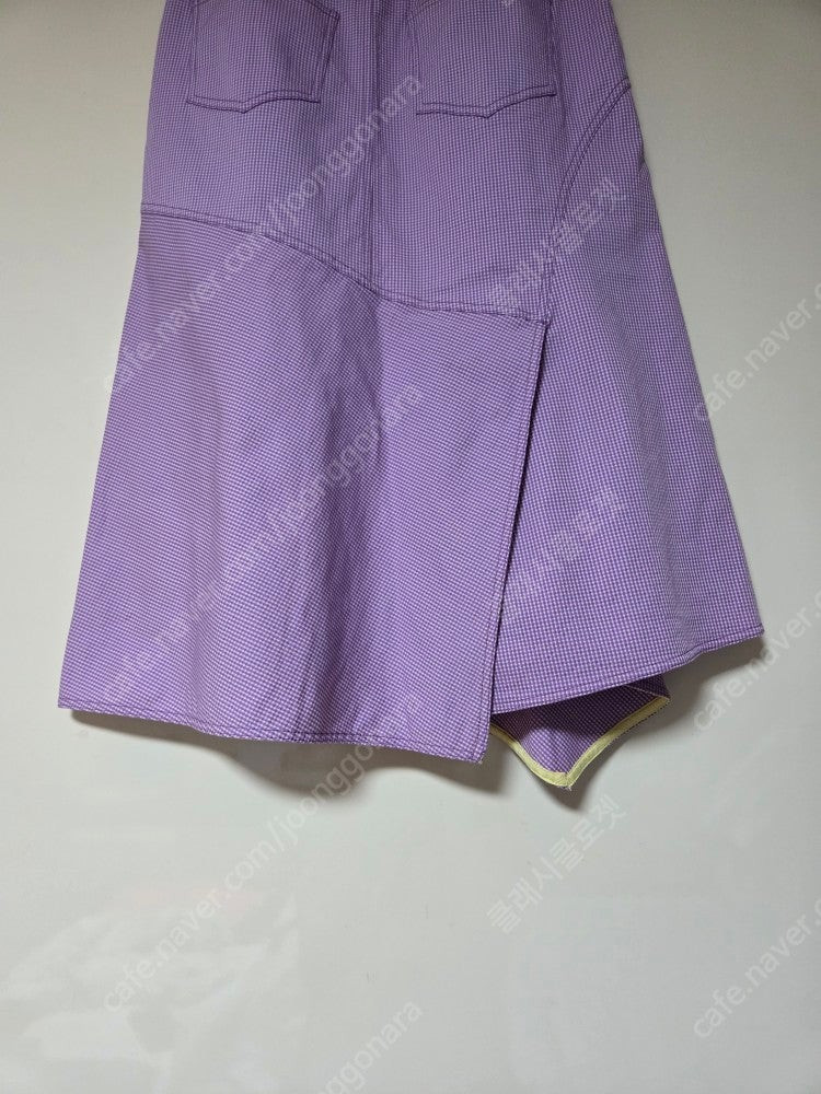 한섬 더스토어 THE STORE 19 드레이프 체크 스커트 (M) 이미지