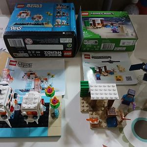 레고 40545, 레고 21251 일괄 7천원입니다.