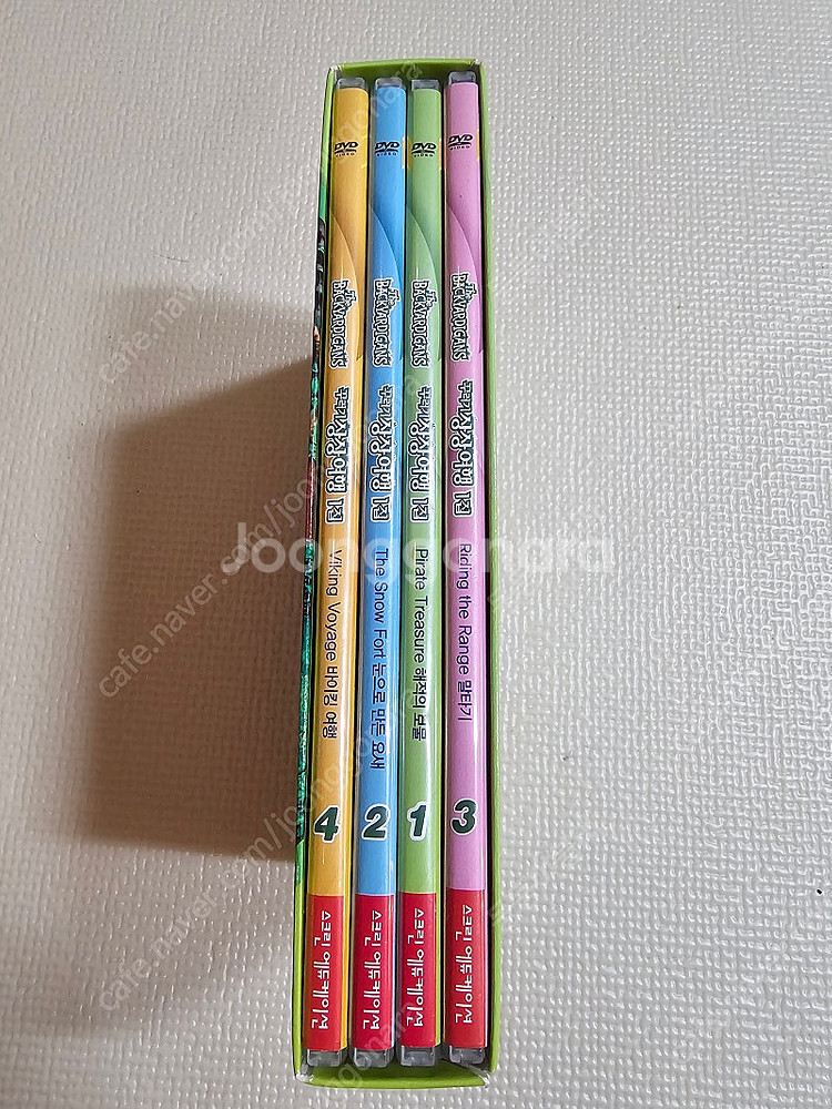 잠수네 영어 DVD 4종 (프레니의 마법구두, 꾸러기 ...--4