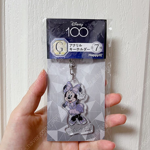 디즈니 100주년 쿠지 미니마우스 아크릴키링 (미개봉)
